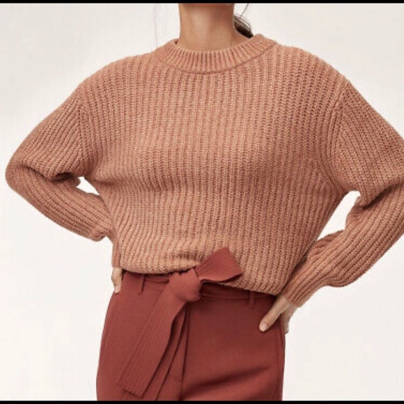 Aritzia Chenille Sweater - Picture 2 of 5